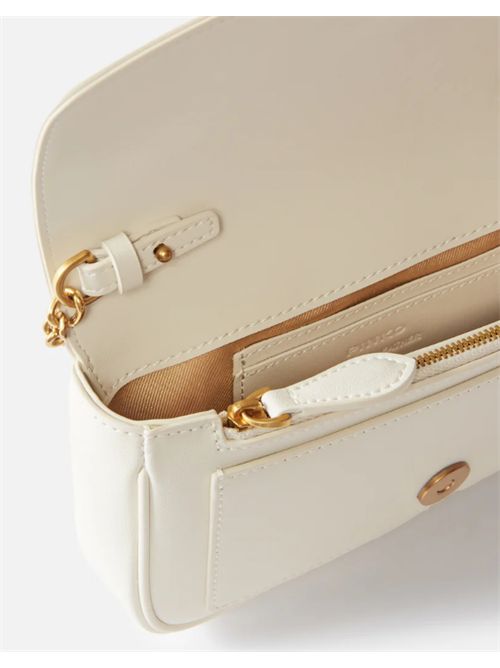 LOVE ONE POCKET PINKO | 100061.A0F1Z14Q BIANCO SETA-ANT. GOLD